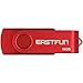 EASTFUN 4 Pack 16GB USB 2.0 Flash Drives Thumb Drives Memory Stick (4 Pcs Colors: Black Blue Red Green)