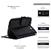 navor Samsung Galaxy S3 Deluxe Book Style Folio Wallet Leather Case with Money Pocket & Removable Strap (Black)