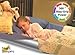 Magic Bumpers Child Bed Safety Guard Rail 42 Inch - One Piece Design