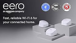 Amazon eero 6 mesh wifi system - Supports internet