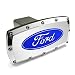 Billet Aluminum Tow Hitch Cover Compatible for Ford