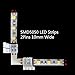 LedPartner LED Strip Connector 10pcs/Pack L Shape Solderless Snap Down 2 Conductor for Right Angle Corner or 90 Degree Connection of 10mm Wide SMD5050 Single Color LED Flexible Strip Lights