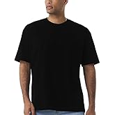 Go2 Men's Super Heavyweight 7.5oz Cotton Short Sleeve T-Shirt, Made in USA
