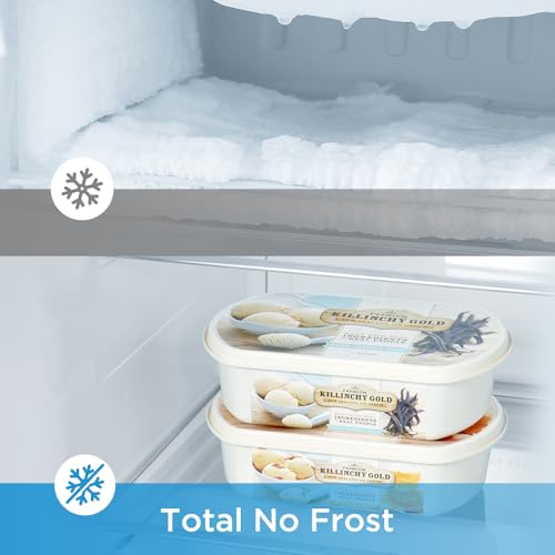 Midea 710L Gross & 510L Net Side By Side 2 Door Refrigerator, Frost Free Fridge Freezer With Humidity Control, Electronic Touch Screen, Inverter Quattro, Adjustable Door Racks, Silver MDRS710FIE46AED