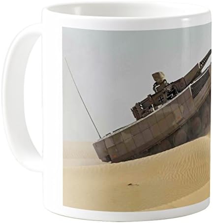 AquaSakura - Pume Ifv Bundeswehr Infantry Fighting Vehicle Sand Desert - 11oz Ceramic Coffee Mug Tea Cup