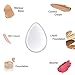 [2017 New Version ] 4 Pack Silicone Puffs, ESEOE Silicone Makeup Sponge - Zero Makeup Waste for Blending Liquid Foundation or Creams