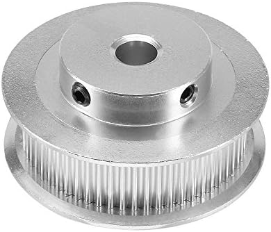 Samje GT2 Synchronous Pulley Wheel 60 Teeth 8mm Bore Aluminum Timing Pulley for 3D Printer 6mm Width Belt (Pack of 2pcs)
