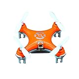 Cheerson CX-10 Mini 29mm 4CH 2.4GHz 6-Axis Gyro LED RC Quadcopter Bright Orange