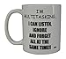 Rogue River Tactical Funny Novelty Coffee Mug- I'M Multitasking Cup, Great Gift Idea for Office Party, Employee, Boss, Coworkers, 11 Oz