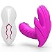 Likoo Female Wearable Remote-controlled Electric Vibrator for Vagina and Clitoris Vibrating Massager ( PURPLE )