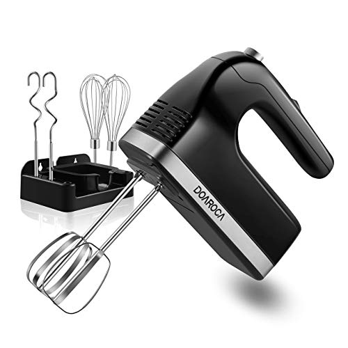 DOAROCA Electric Hand Mixer 5 Speed Handhold Mixer, 400w Ultra Power