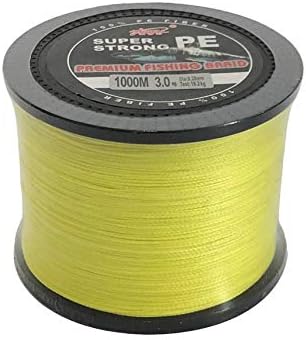 shuaishuang573 Yudeli 1000M Super Strong Pe Braided Fishing Line 0.28Mm Smaller Diameter
