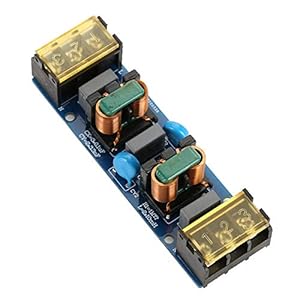 EMI-filter, voedingsfilterbord, voedingsfilter EMI hoogfrequent tweetraps laagdoorlaatfilterbord voor voeding 6A 25A…