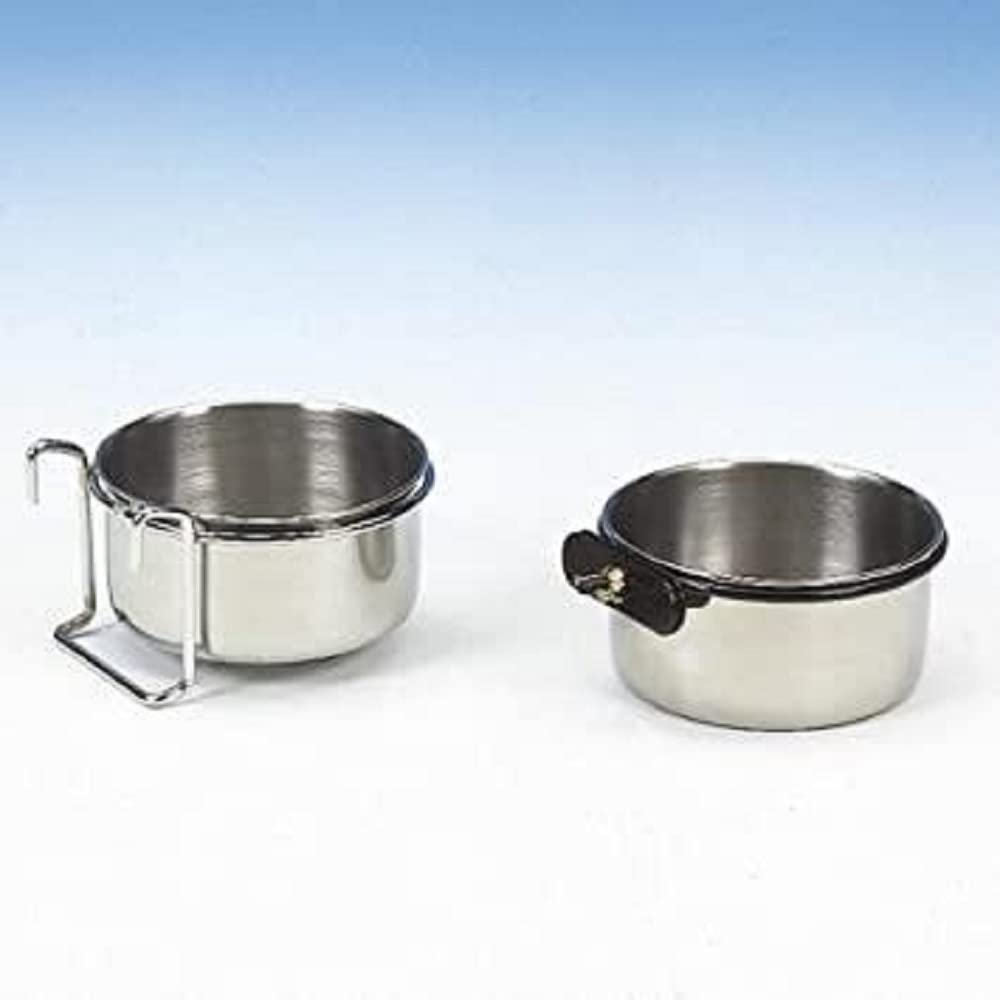 Nobby Stainless Steel Bowl with Srew Fixation, 600 ml, 12 cm