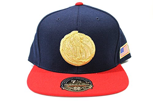Mitchell & Ness Men's Dallas Mavericks USA Flag Fitted Hat