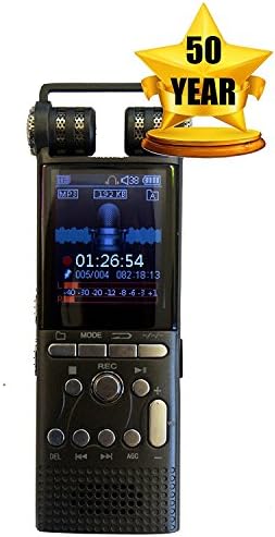 DeciVibe | Celphone and Landline Call Recording | Digital Voice Recorder | 50 Year Warranty | Smartphone Cellphone Audio Recorders
