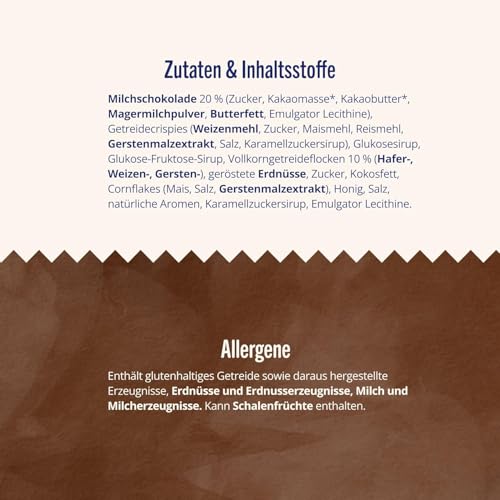 Müsliriegel Corny BIG Schoko, mit Erdnüssen und Schoko, Großpackung 24x50g 8