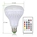 Bluetooth Music LED Light,Rambling E27 12W RGB Built-in Audio Wireless Remote Control Change Color Music Bulb,Smart Music Bluetooth 3.0 Speaker For Home, Stage,Party