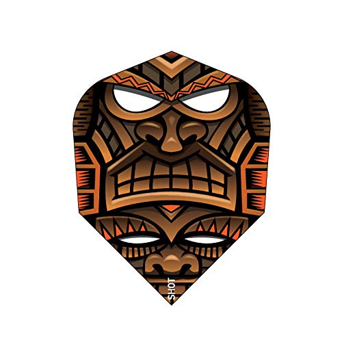 5 x Sets of Shot! Totem Darts Flight-Small Standard Shape