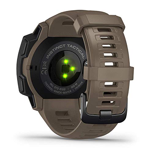 Garmin Instinct Tactical Edition GPS Watch and Wearable4U 2200 mAh