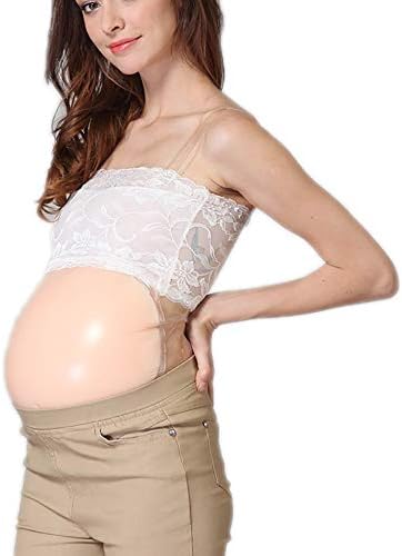 Fake Pregnant Silicone False Belly for Baby Tummy False Pregnant Cosplay Transvestite