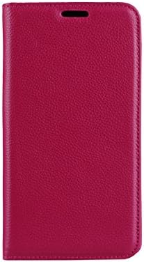 Trends Power Huawei P7 Ascend Case Genuine Leather Hard Case with Flip Stand Cover for Huawei Ascend P7 (Pink)