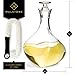 MULSTONE - Apericena Red Wine Decanters and Carafes Set | Genuine Lead-free Crystal | Wine Decanter Set| Wine Carafe | Wine Gifts | Wine Accessories