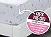 Girls Toddler Sheet Set, 3-Piece Purple Stars by Delta Children