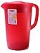 Rubbermaid Limited Edition Dishwasher Safe Pitcher, 1 Gallon, Red
