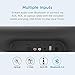 Soundbar, MEGACRA 80 Watts TV Sound Bar Home Theater Speaker with Dual Connection Way, Bluetooth 5.0, Movie/Music/Dialogue Audio Mode, Enhanced Bass Technology, Bass Adjustable, Wall Mountablethumb 2