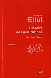Histoire des institutions
