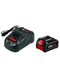 Bosch GXS18V-01N14 - Kit de arranque con batería y cargador CORE18V, color negro