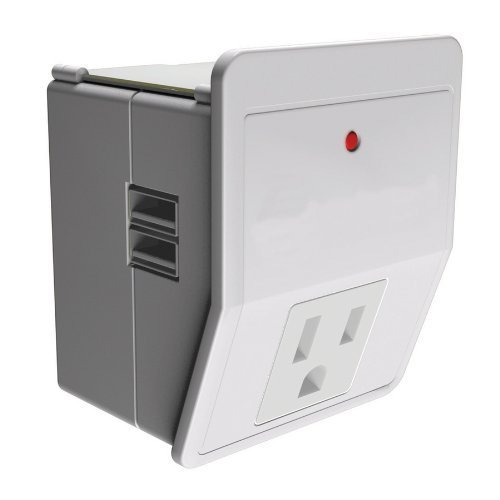 USB Charging Surge Station Charges: MP3 players, digital cameras, cell phones, PDAs and other USB-charged devices 2 USB Ports Surge Protected outlet by Utilitech