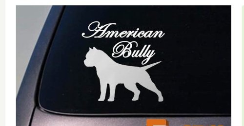 EZ-STIK American Bully Script Apbt Sticker Decal Pit Bull Rescue K9 Parolees Jl ChintsA012