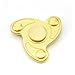 NEWBEA EDC Hand Spinner Metal Fidget ADHD Focus Toy Ultra Durable alloy Made High Speed -High Speed, 2-3 Min Spins (Golden)