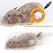 Lechay Rat Prank Lifelike ,Wind Up Racing 4 Stuffed Mouse
