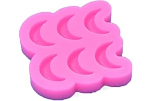 Obotsnoi Chocolate/Cloud Shaped Baking Molds Fondant Cake Molds Silicone Baking Lover Cloud Silicone Mold