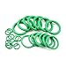 XLX 279Pcs 18 Sizes Rubber O-Ring Gasket Silicone Sealing Repair Box Washer Seal Assortment Set for Plumbing Automotive General Repair