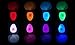 LightBowl Toilet LED Nightlight by Wally's, Motion Activated, Fits Any Toilet, 8 Colors in One Light.