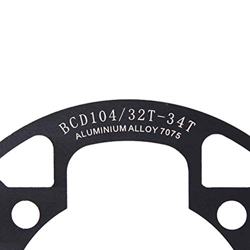 Mountain Bike Crank Protector Chainring Protection Cover 104BCD Bicycle Crankset Guard 32T/36T/40T Color Random - Thumbnail 7