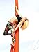 Aerial Silks Starter Kit - Durable 11Yards of Aerial Yoga Hammock with Hardware, Aerial Swing for Acrobatic Flying Yoga & All Levels (Aerial Rigging Point Up to 14ft)