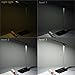 TaoTronics TT-DL08 LED Desk Lamp, Dimmable LED Table Lamp, Cool White Reading Light, Eye-caring Book Light (3-Level Dimmer, Touch-Sensitive Control, Night Light, Glossy Black, 6W)