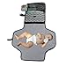 Baby Diaper Changing Station by NimNik, Fashionable Portable Table Pad Change Mat for Travel Home | Perfect Shower Present for Mom of Newborn Boys Girls