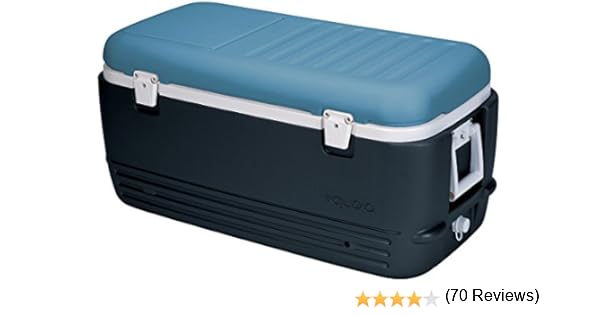 IGLOO Nevera portátil Maxcold 100 Coolbox Unisex, Color Azul, 95 L ...