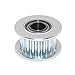 BIQU GT2 20Teeth 5mm Bore Aluminum Timing Belt Idler Pulley for 3D Printer 6mm Width Timing Belt (Pack of 5pcs)