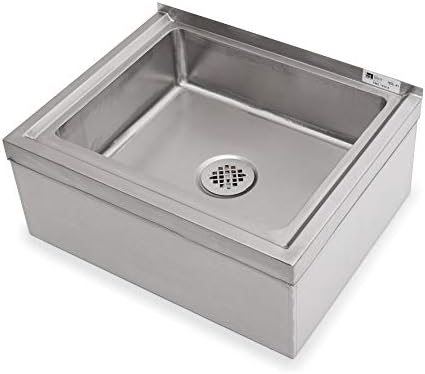 Amazon Com John Boos Pbms2424 6 Floor Mounted Mop Sink 24 W X 24