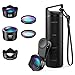 Phone Camera Lens for Vlog, 5 in 1 Cell Phone Lens Kit, Macro Lens, Wide Angle Lens, Fisheye Lens, CPL, Starburst Lens for iPhone X 8 7 Plus, Samsung, Smartphones(New Old Package Randomly Sent)