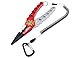 Booms Fishing X1 Aluminum Fishing Pliers Resistant Saltwater for Cutting Braid Line and Remove Hooks or Lure with Coiled Lanyard and Belt Holder Sheath 6 Color Available