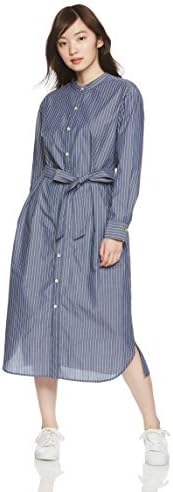 Amazon Co Jp ロペピクニック ストライプガウンワンピース Gde11 レディース ネイビー系 日本 36 日本サイズs相当 服 ファッション小物