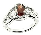 RB Gems Sterling Silver 925 Ring Genuine Gemstone
